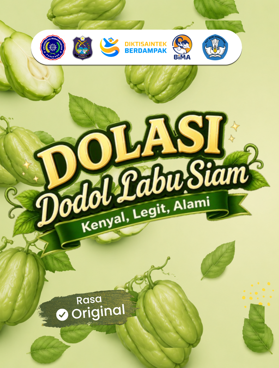 DOLASI - Dodol Labu Siam Original